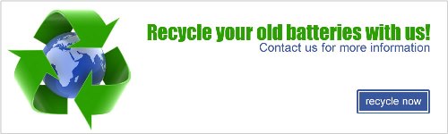 recycle your industrial batteries with us